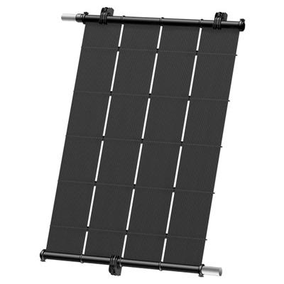 Heliocol solar heating system for pool water