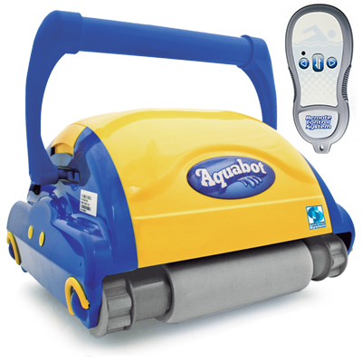 The Aquabot Bravo Pro pool cleaner The Aquabot Bravo Pro pool cleaner