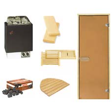 Steam sauna kit