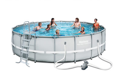 Bestway POWER STEEL round above ground pool Bestway POWER STEEL round above ground pool