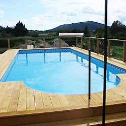 PORTO FERRO, polyester shell pool