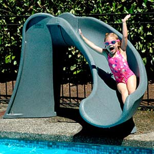 Full range of slides to complement your pool Full range of slides to complement your pool