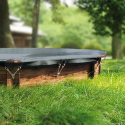 Skin wood winter cover for wooden above ground pools Skin wood winter cover for wooden above ground pools