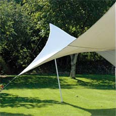 Hexagonal canopy shade SUNSOL