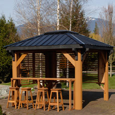 Gazebos - spa shelters