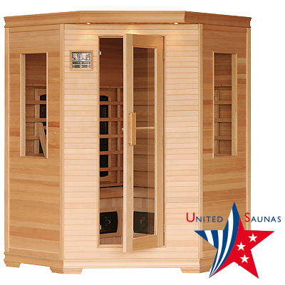 OKLAHOMA 3-4 place infrared sauna