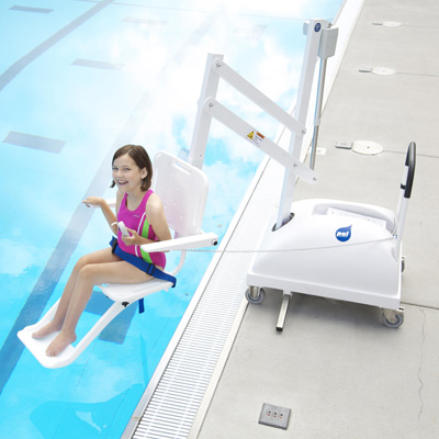 PAL LIFT, seated pool lift