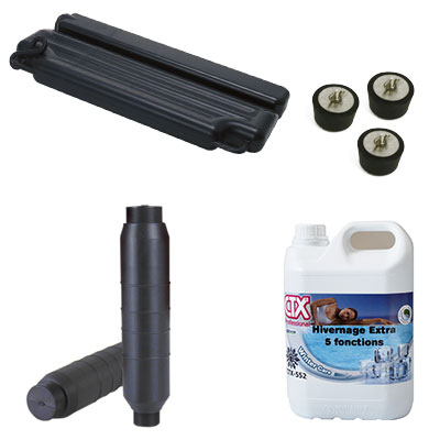 Winterizing accessory pack for 10x5 m pools