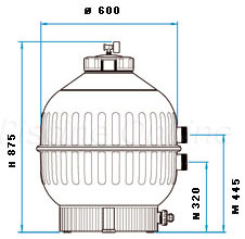 Dimensions Cantabric 600