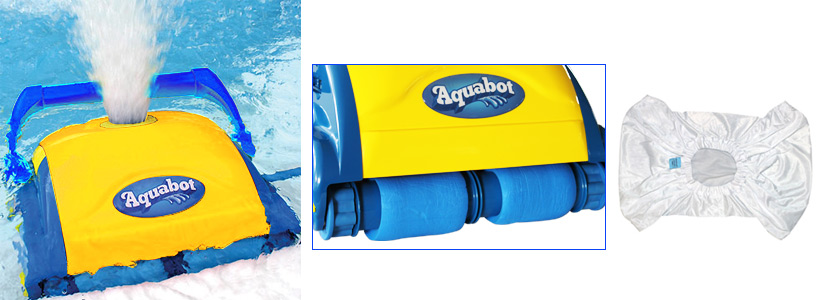 PVA brushes and filtering bag Aquabot Viva electric pool cleaner