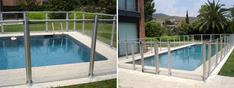 IASO Flash N Transparent pool barrier system