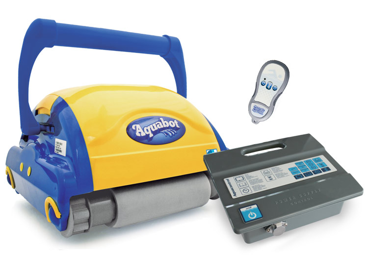 Aquabot Bravo Pro full view Aquabot Bravo Pro full view