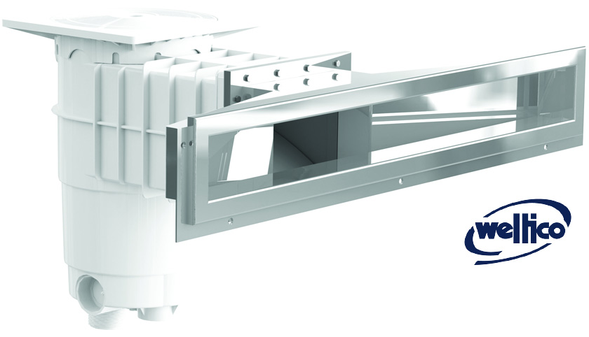 Elegance A800 stainless steel skimmer from Weltico 