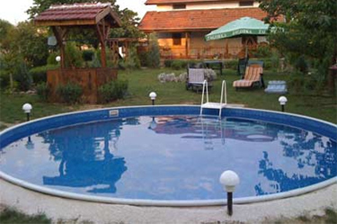 AZURO DE LUXE above ground steel pool