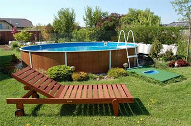 AZURO DE LUXE above ground steel pool