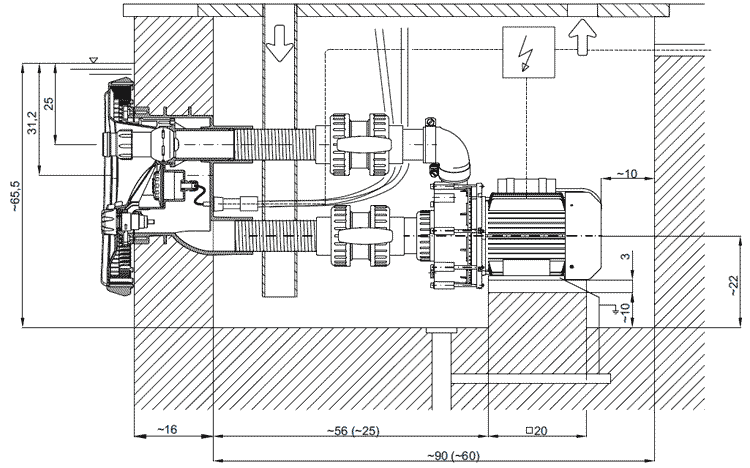 Badu Jet Wave installation schema