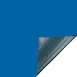 Blue with black underside Blue with black underside