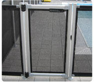 IASO Flash N pool security barrier system gate