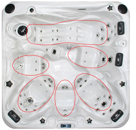 Seating configuration Pemba