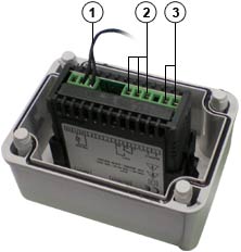 Connection terminals Thermoregul frost protection box