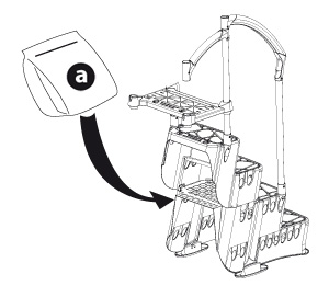 Counterweight system Aquarius removable pool steps