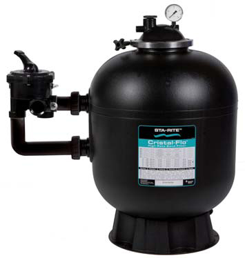 Cristal Flo sand filter full view