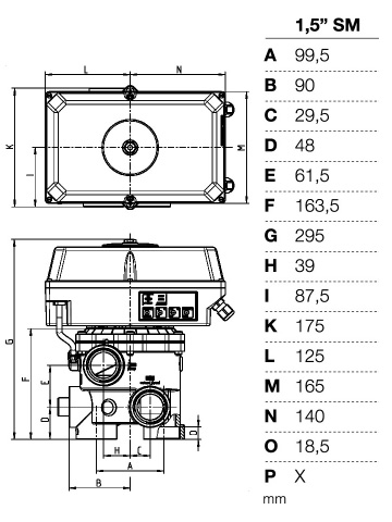 Dimensions Praher AQUASTAR 