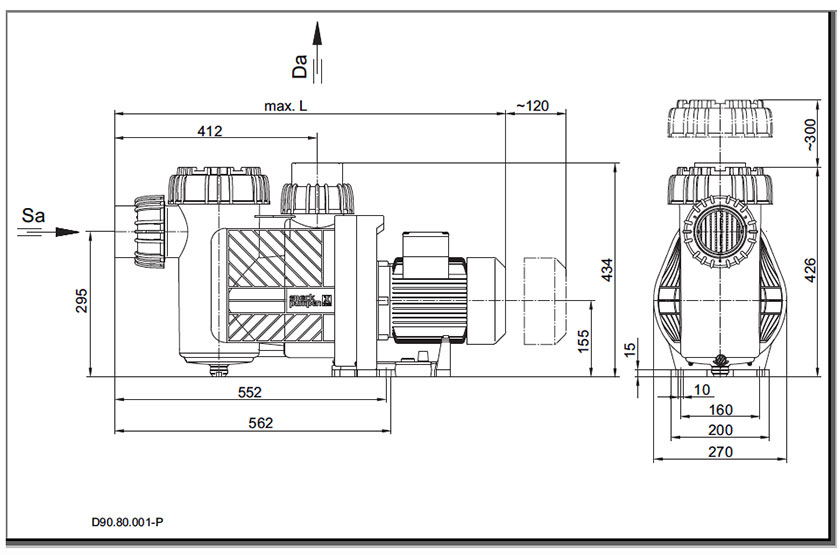 Dimensions Spec Badu 90