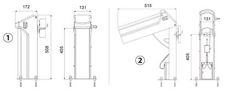 Dimensions Bahia battery