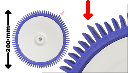 Spiked wheels Spiked wheels