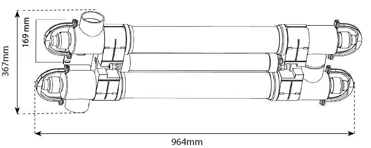 Dimensions UV pro pool