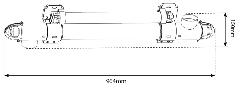 Dimensions Vulcan pro pool