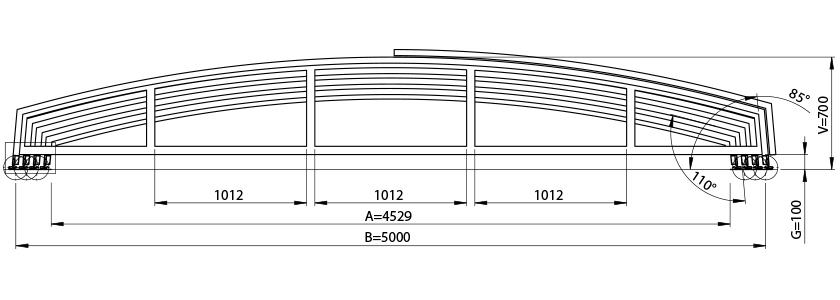 Dimensions width Mirage XL