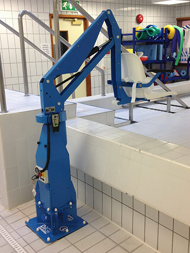 F100M, static pool lift for above ground pool