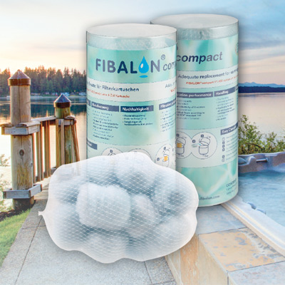 FIBALON® Compact : filters pool and spa water 
