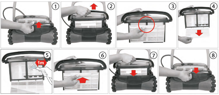 Filter clean aquabot 3