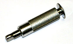 Retractable piton fixation