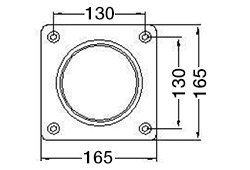 Floor template and drilling implantation Caliente 18L PVC