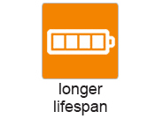 Longer lifespan