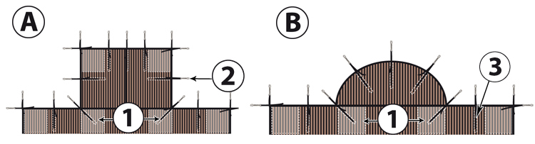 Stair cut Grille Freeze