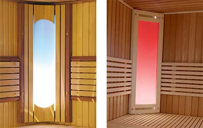 Harvia Colour Light therapy system for sauna