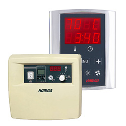 Harvia control units for saunas 