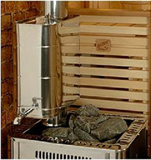 Harvia water heater for sauna stove