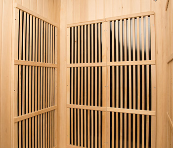 OREGON 2 place infrared sauna heat diffusion