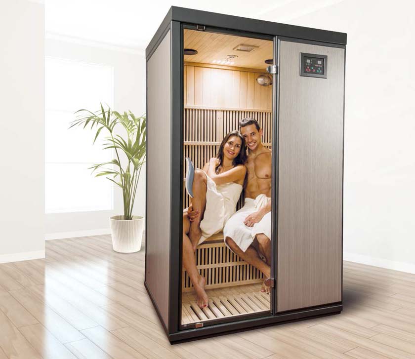 Full view IDAHO 2 place infrared sauna