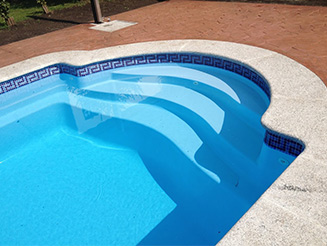 PORTO FERRO 900, polyester shell pool