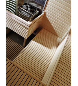 Inner view Rubic sauna