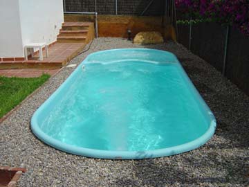 Sanur polyester shell pool