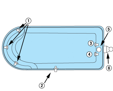 Installation DOKOS, polyester shell pool