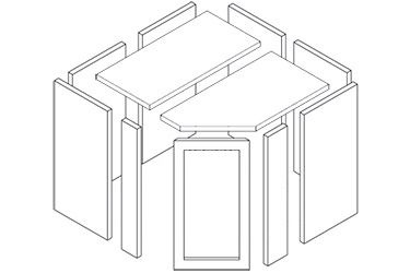 Basic installation schema Harvia Basic Line